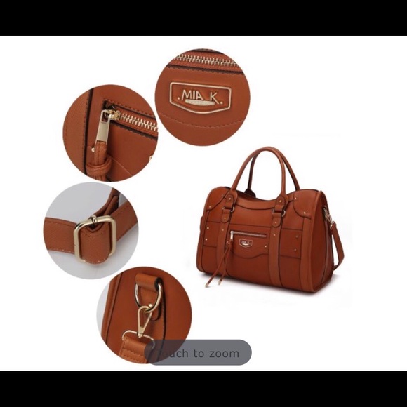 MKF Navy Patricia Duffel *REDUCED* - Picture 5 of 10